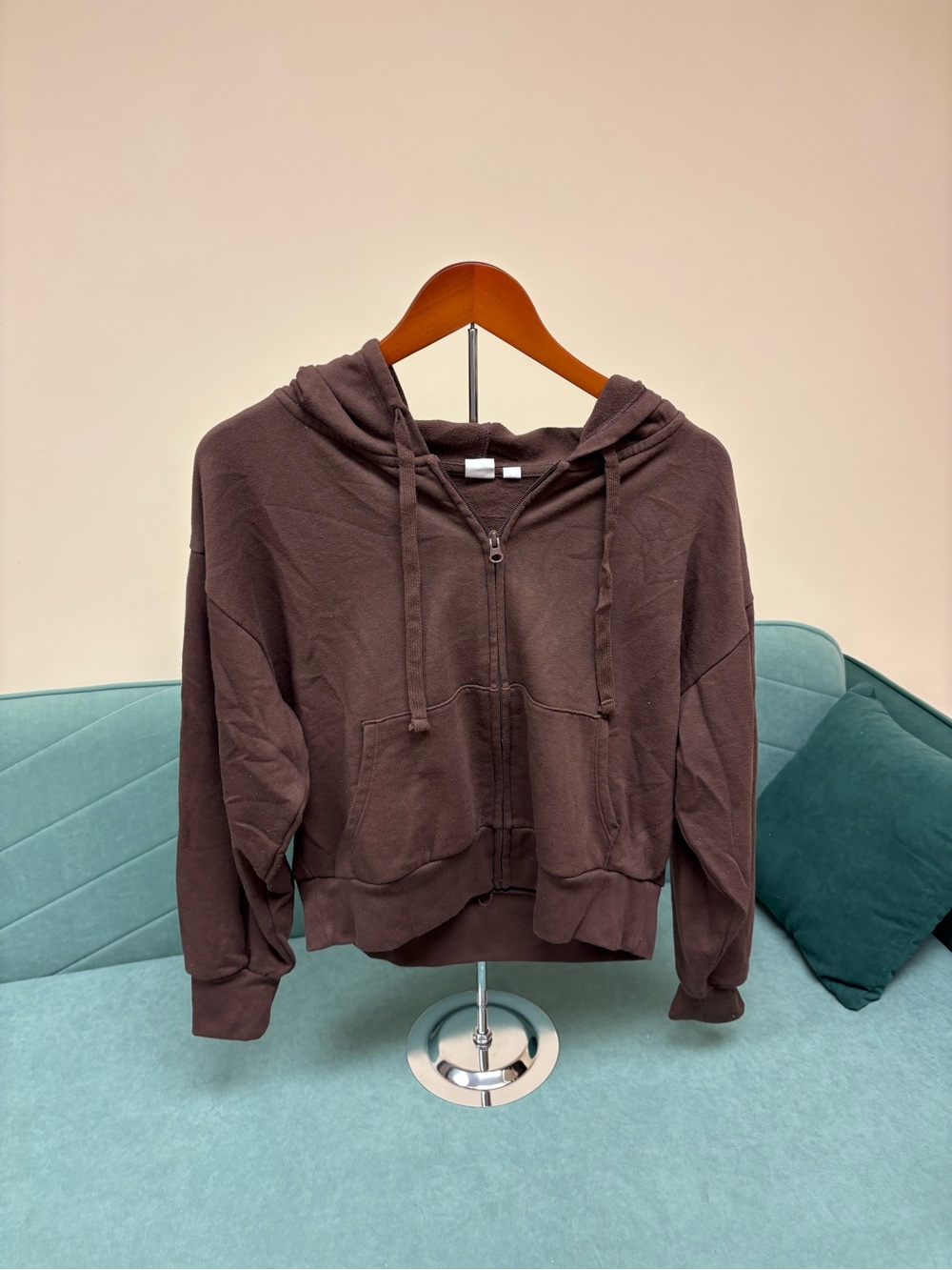 GAP Chocolate Brown Zip-Up Hoodie